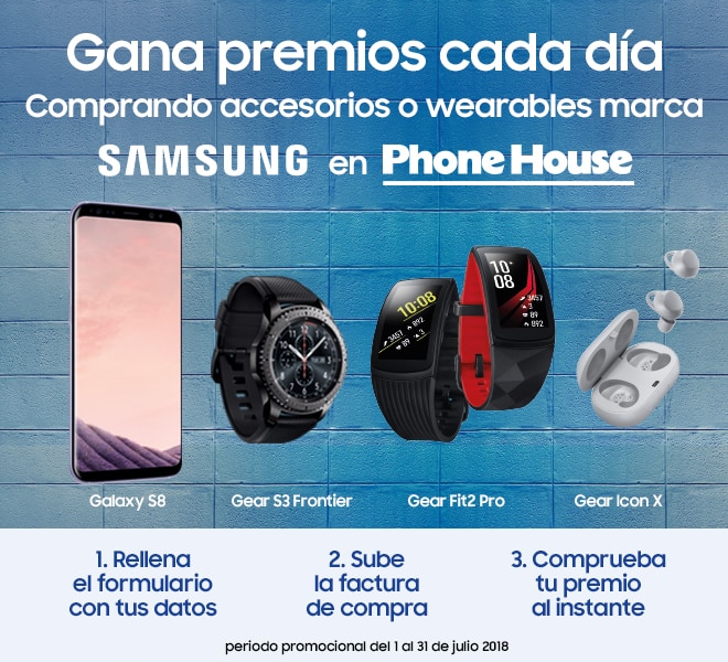 Premios cada día en The Phone House Samsung